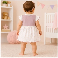 Infant Cotton Frock 019 - 6-12 Months