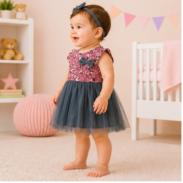 Infant Cotton Frock 020 - 12-18 Months
