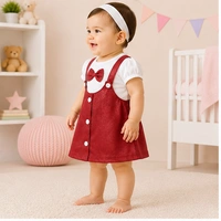 Infant Party midi top set 022-0 - 0-6 Months