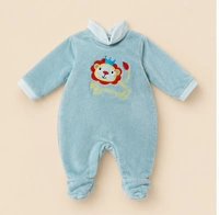 Surplus Baby Organic Cotton Romper for Babies-011 - Newborn