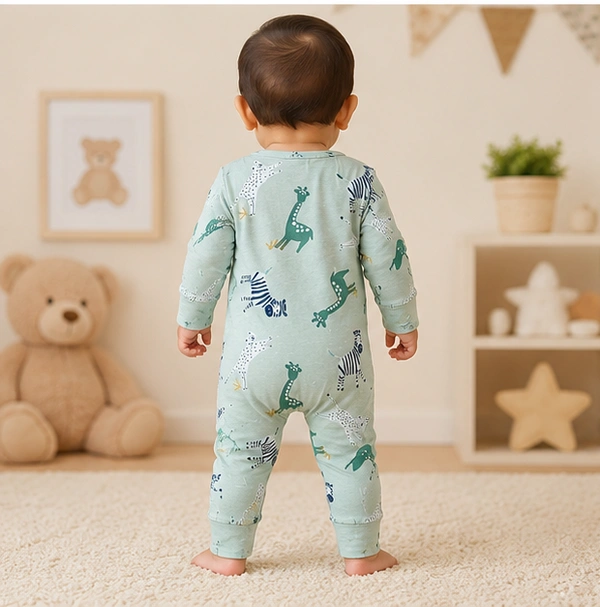 Surplus Baby Organic Cotton Romper for Babies-023 - 0-3 Months