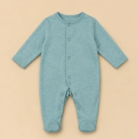 Surplus Baby Organic Cotton Romper for Babies-027 - 3-6 Months