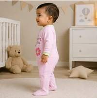 Surplus Baby Organic Cotton Romper for Babies-016 - Newborn