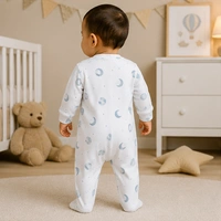 Surplus Baby Organic Cotton Romper for Babies-017 - Newborn