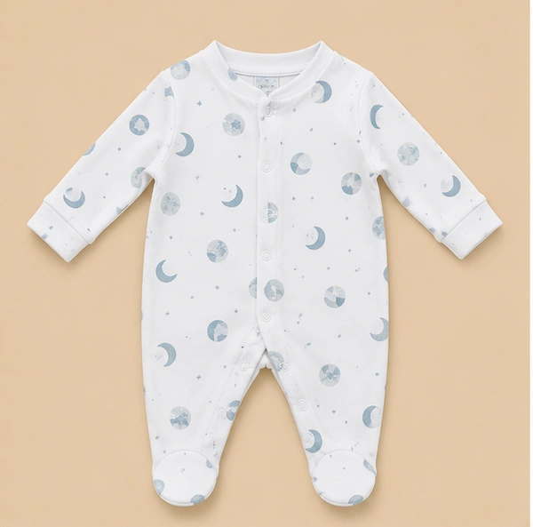 Surplus Baby Organic Cotton Romper for Babies-017 - Newborn