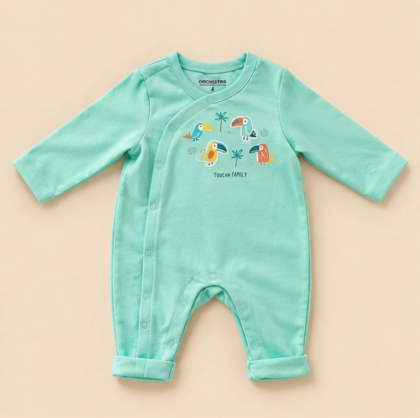 Surplus Baby Organic Cotton Romper for Babies-019 - Newborn