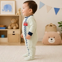 Surplus Baby Organic Cotton Romper for Babies-020 - Newborn