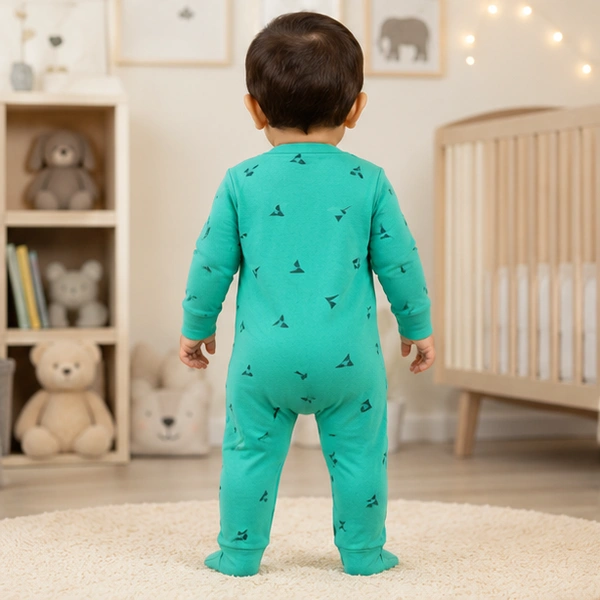 Surplus Baby Organic Cotton Romper for Babies-086 - 3-6 Months