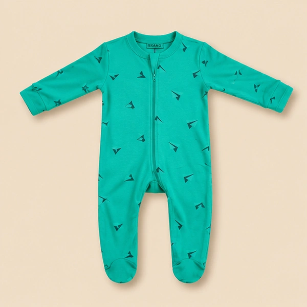 Surplus Baby Organic Cotton Romper for Babies-086 - 3-6 Months