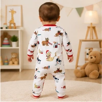Surplus Baby Organic Cotton Romper for Babies-089 - 3-6 Months