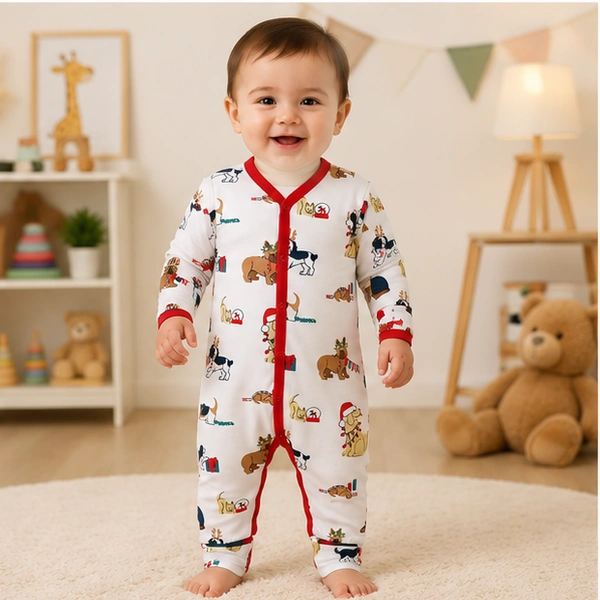 Surplus Baby Organic Cotton Romper for Babies-089 - 3-6 Months