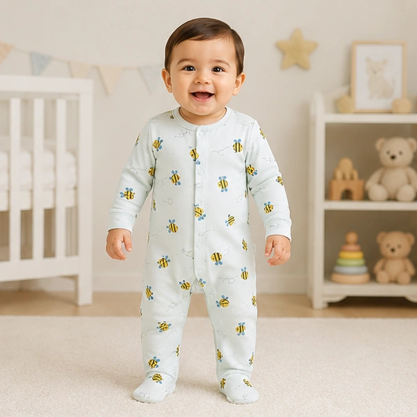Surplus Baby Organic Cotton Romper for Babies-131 - 6-9 Months