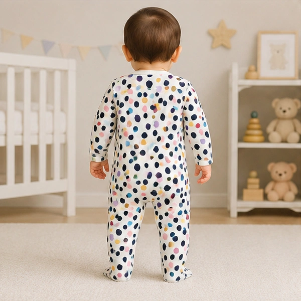 Surplus Baby Organic Cotton Romper for Babies-132 - 6-9 Months