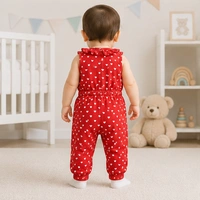 Surplus Baby Organic Cotton Romper for Babies-134 - 6-9 Months