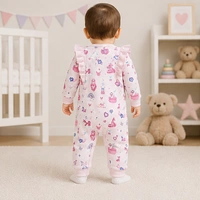 Surplus Baby Organic Cotton Romper for Babies-136 - 6-9 Months