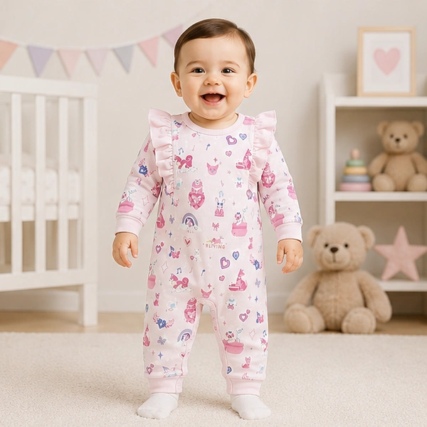 Surplus Baby Organic Cotton Romper for Babies-136 - 6-9 Months
