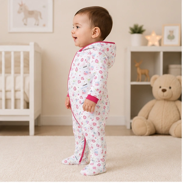 Surplus Baby Organic Cotton Romper for Babies-140 - 6-9 Months
