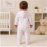 Surplus Baby Organic Cotton Romper for Babies-140 - 6-9 Months