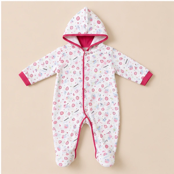 Surplus Baby Organic Cotton Romper for Babies-140 - 6-9 Months