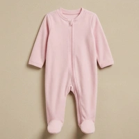 Surplus Baby Organic Cotton Romper for Babies-125 - 6-9 Months