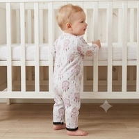 Surplus Baby Organic Cotton Romper for Babies-033 - 0-3 Months