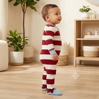 Surplus Baby Organic Cotton Romper for Babies-095 - 3-6 Months
