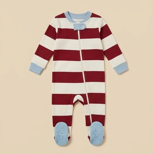 Surplus Baby Organic Cotton Romper for Babies-095 - 3-6 Months