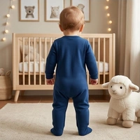 Surplus Baby Organic Cotton Romper for Babies-080 - 3-6 Months