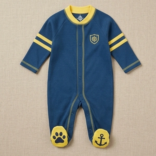 Surplus Baby Organic Cotton Romper for Babies-052 - 0-3 Months