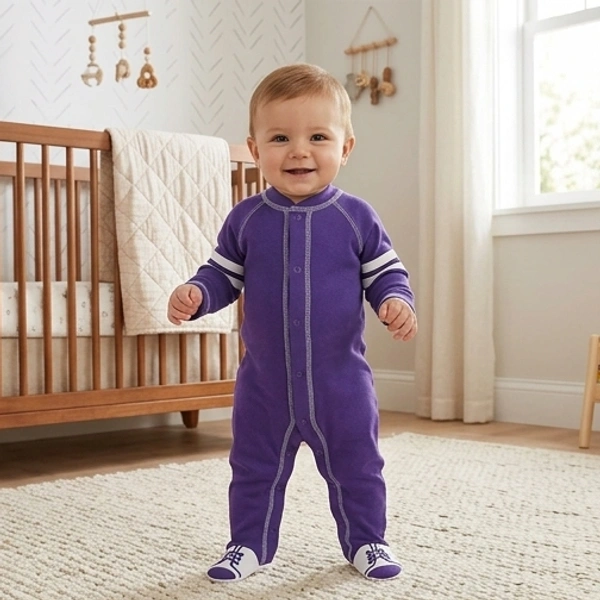 Surplus Baby Organic Cotton Romper for Babies-113 - 3-6 Months
