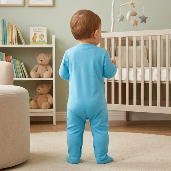 Surplus Baby Organic Cotton Romper for Babies-044 - 0-3 Months