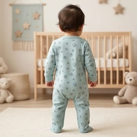 Surplus Baby Organic Cotton Romper for Babies-097 - 3-6 Months