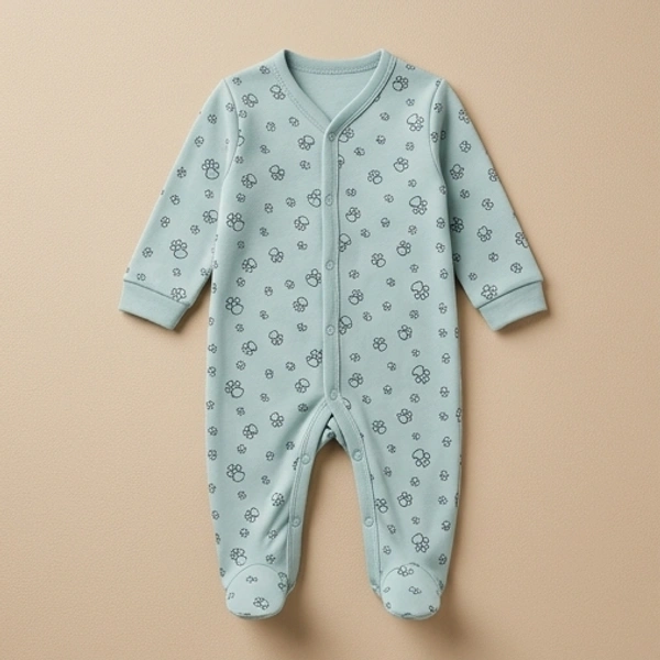 Surplus Baby Organic Cotton Romper for Babies-097 - 3-6 Months