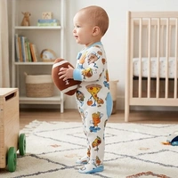 Surplus Baby Organic Cotton Romper for Babies-123 - 6-9 Months