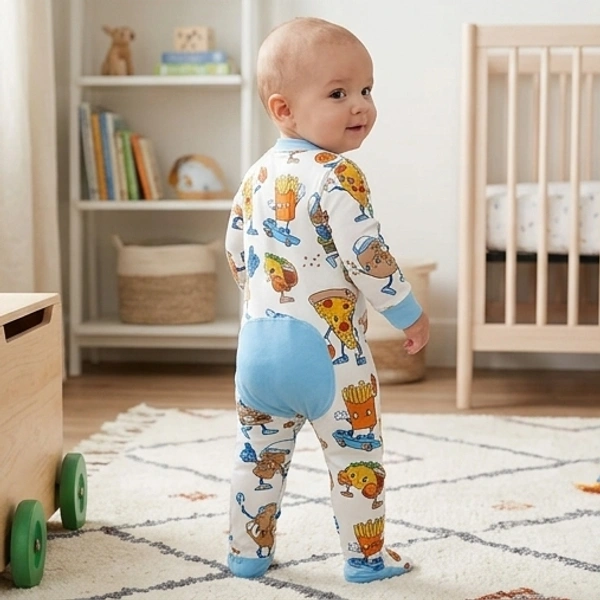 Surplus Baby Organic Cotton Romper for Babies-123 - 6-9 Months