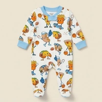 Surplus Baby Organic Cotton Romper for Babies-123 - 6-9 Months
