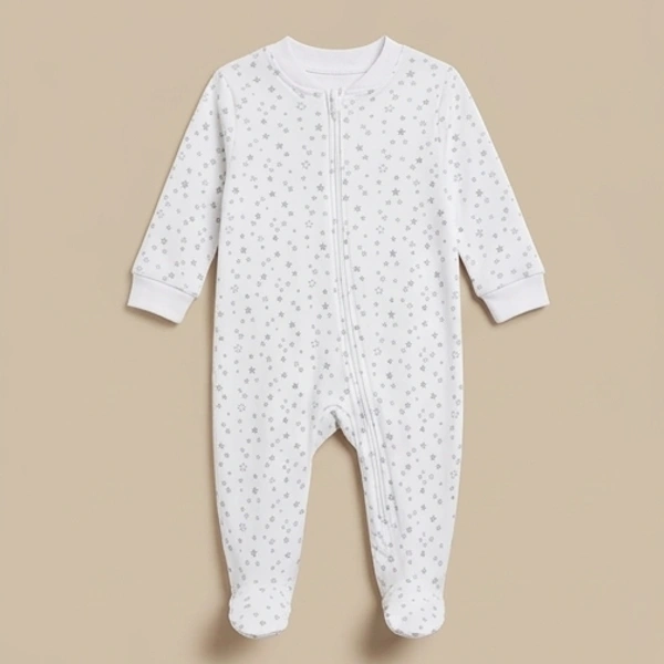 Surplus Baby Organic Cotton Romper for Babies-093 - 3-6 Months