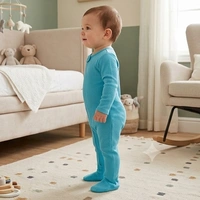 Surplus Baby Organic Cotton Romper for Babies-082 - 3-6 Months