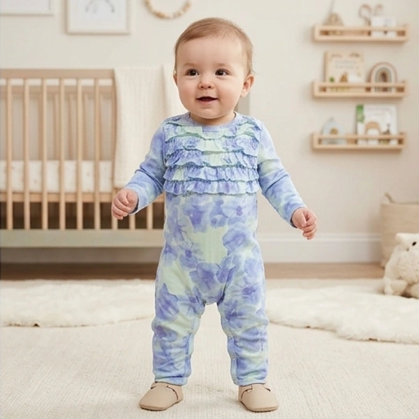 Surplus Baby Organic Cotton Romper for Babies-119 - 6-9 Months