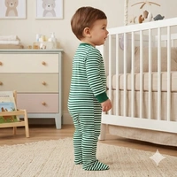 Surplus Baby Organic Cotton Romper for Babies-146 - 6-9 Months