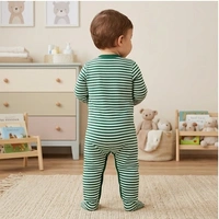 Surplus Baby Organic Cotton Romper for Babies-146 - 6-9 Months