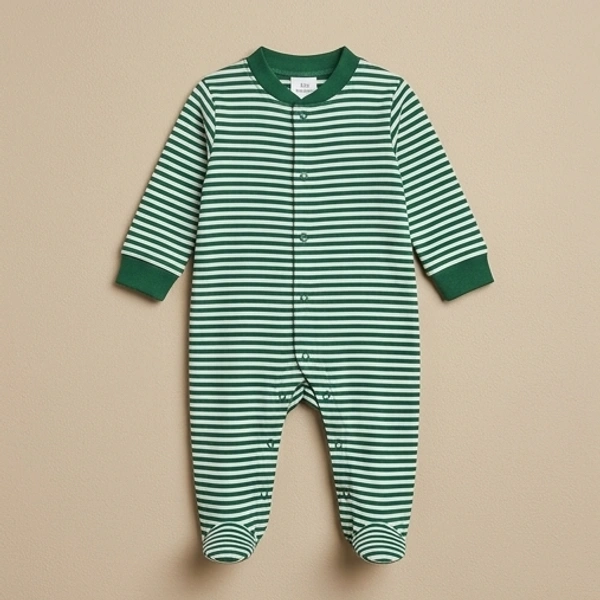 Surplus Baby Organic Cotton Romper for Babies-146 - 6-9 Months