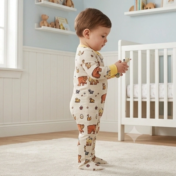 Surplus Baby Organic Cotton Romper for Babies-100 - 3-6 Months