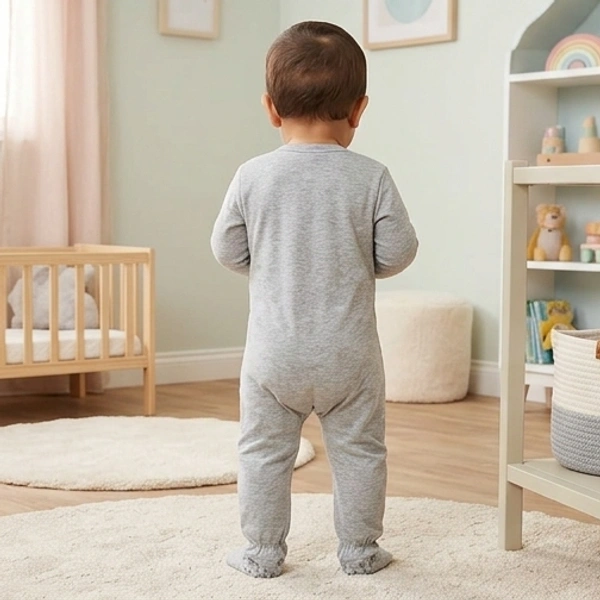 Surplus Baby Organic Cotton Romper for Babies-151 - 9-12 Months