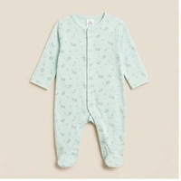 Surplus Baby Organic Cotton Romper for Babies-083 - 3-6 Months