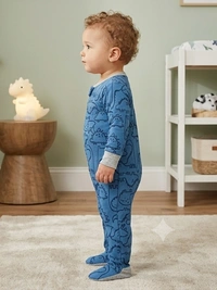 Surplus Baby Organic Cotton Romper for Babies-110 - 3-6 Months