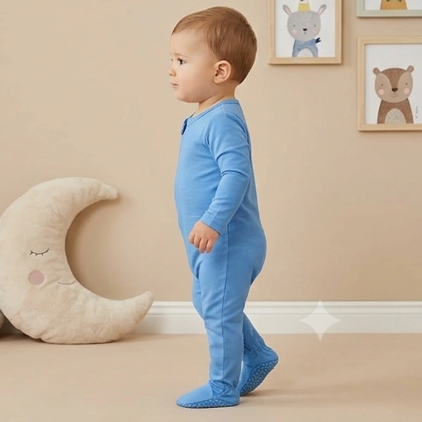Surplus Baby Organic Cotton Romper for Babies-162 - 9-12 Months