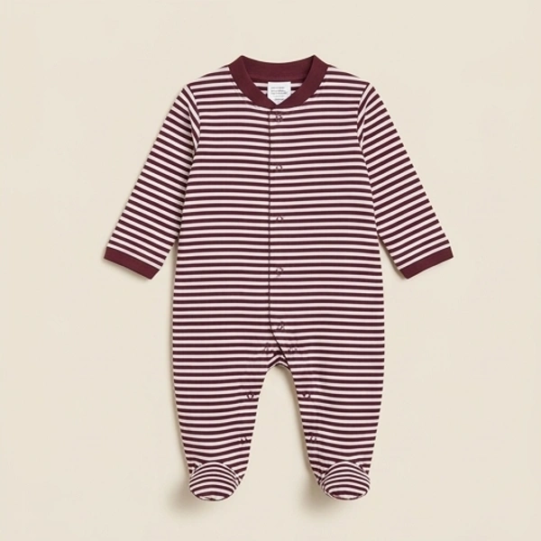 Surplus Baby Organic Cotton Romper for Babies-075 - 3-6 Months