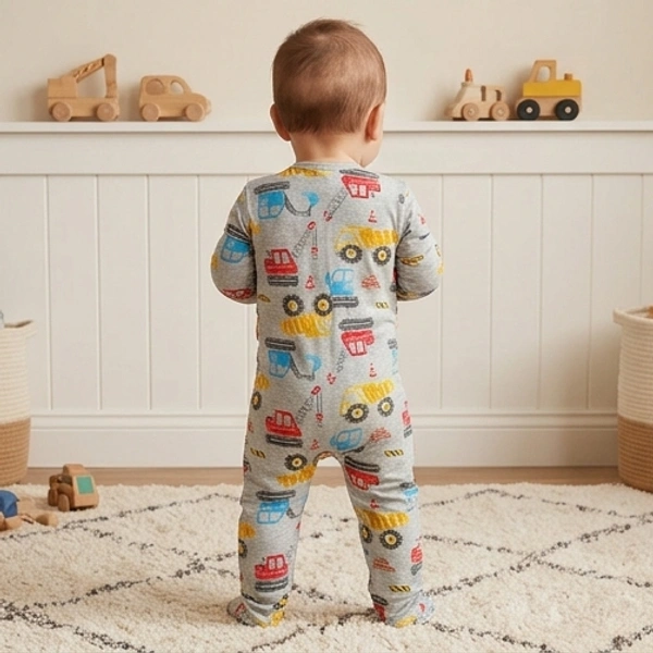 Surplus Baby Organic Cotton Romper for Babies-150 - 9-12 Months