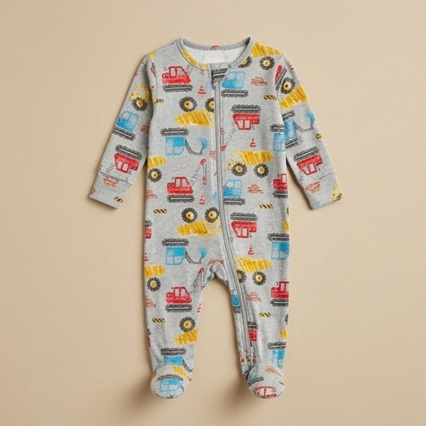 Surplus Baby Organic Cotton Romper for Babies-150 - 9-12 Months